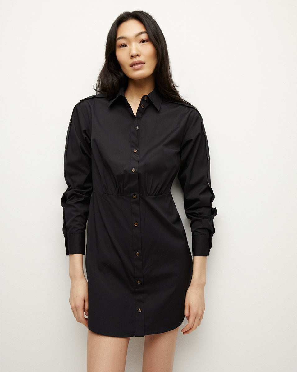 RAE POPLIN SHIRTDRESS - 1