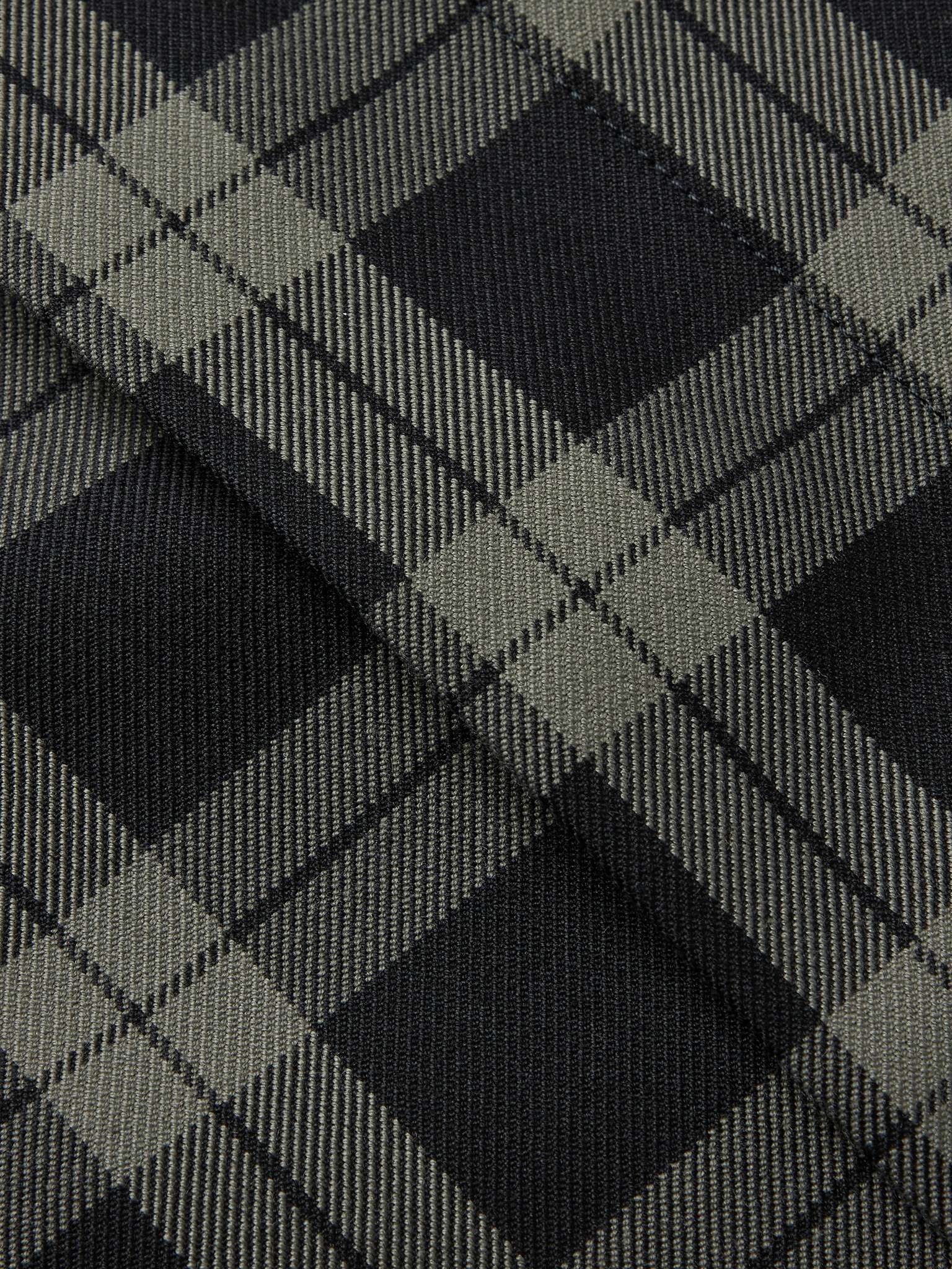 Checked Tech-Twill Coat - 3