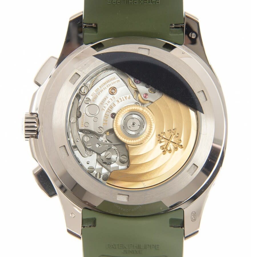 Patek Philippe Aquanaut Chronograph Automatic Green Dial Men's Watch 5968G-010 - 4