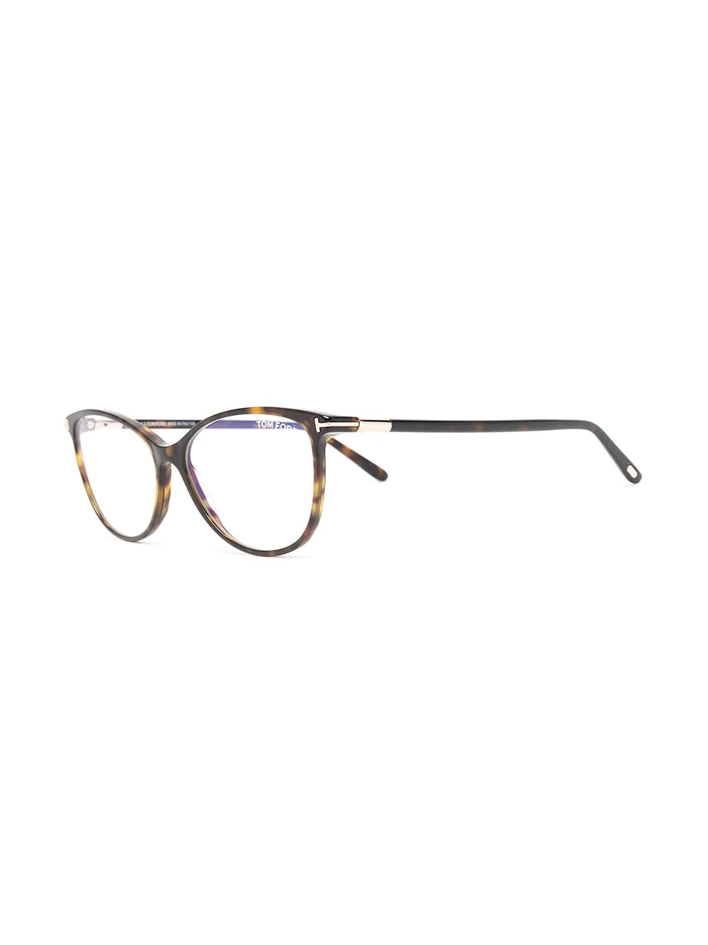 tortoiseshell round-frame glasses - 2