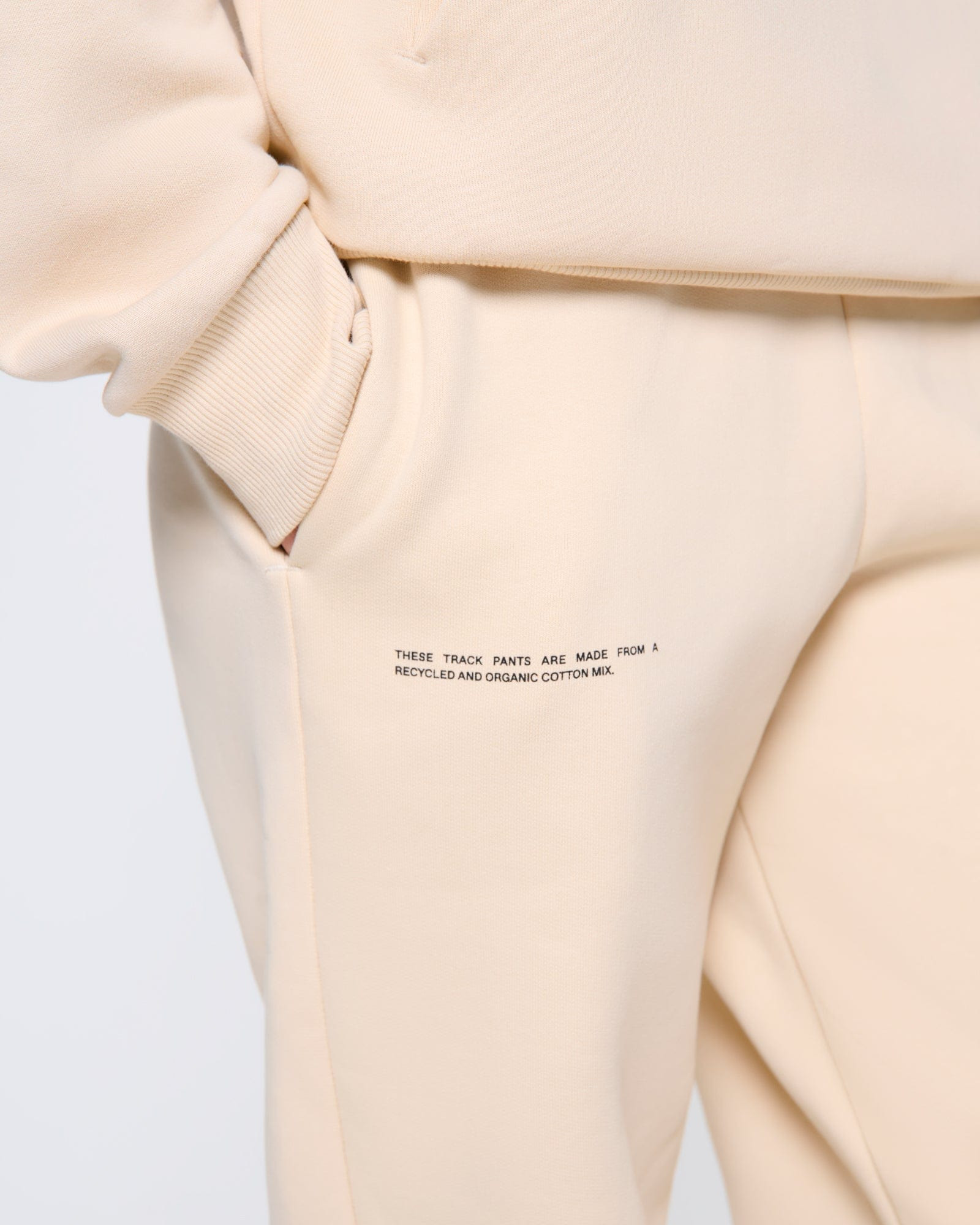 Womens 365 Heavyweight Track Pants - Sand - 4