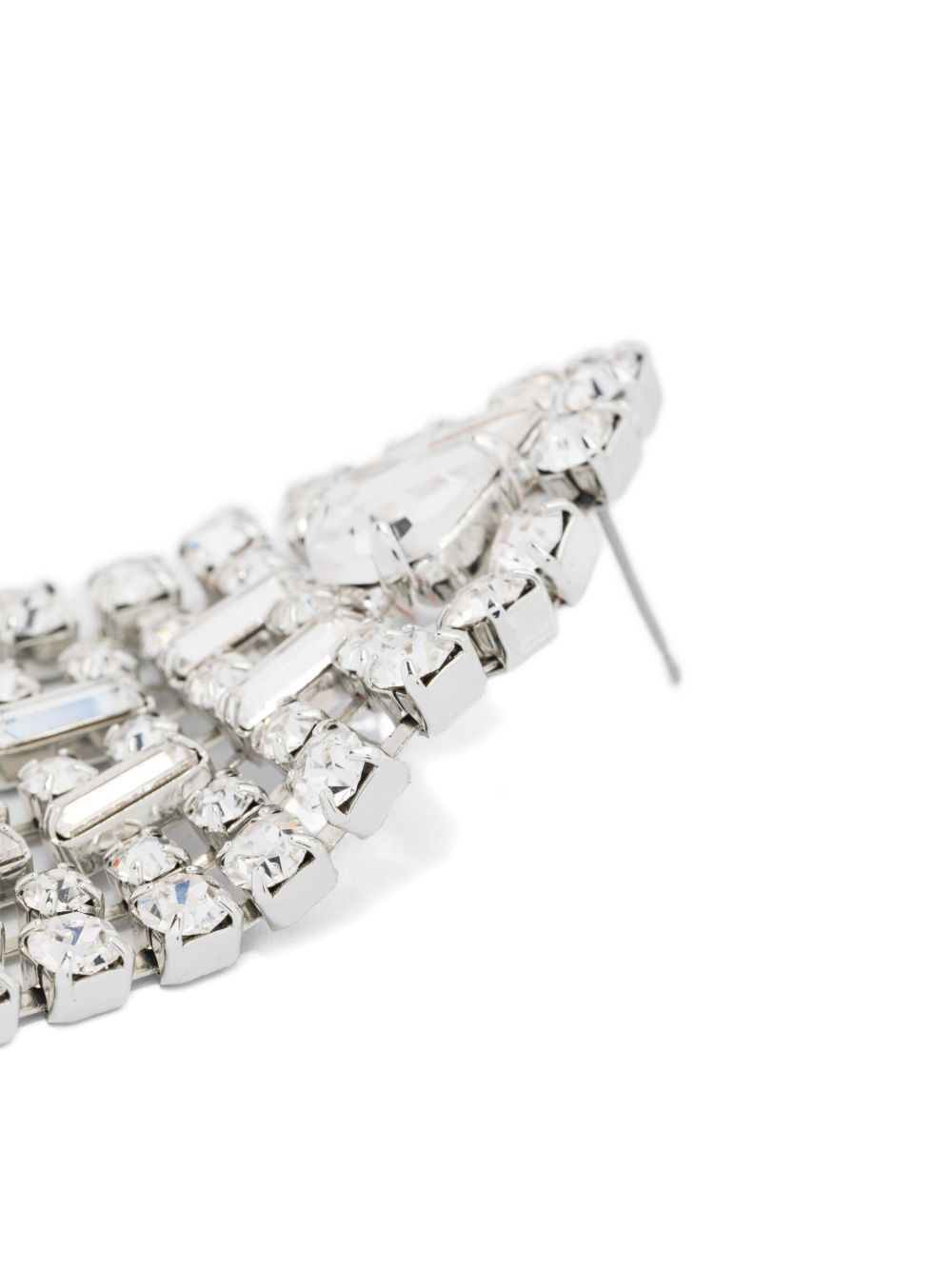 crystal-embellished earrings - 3