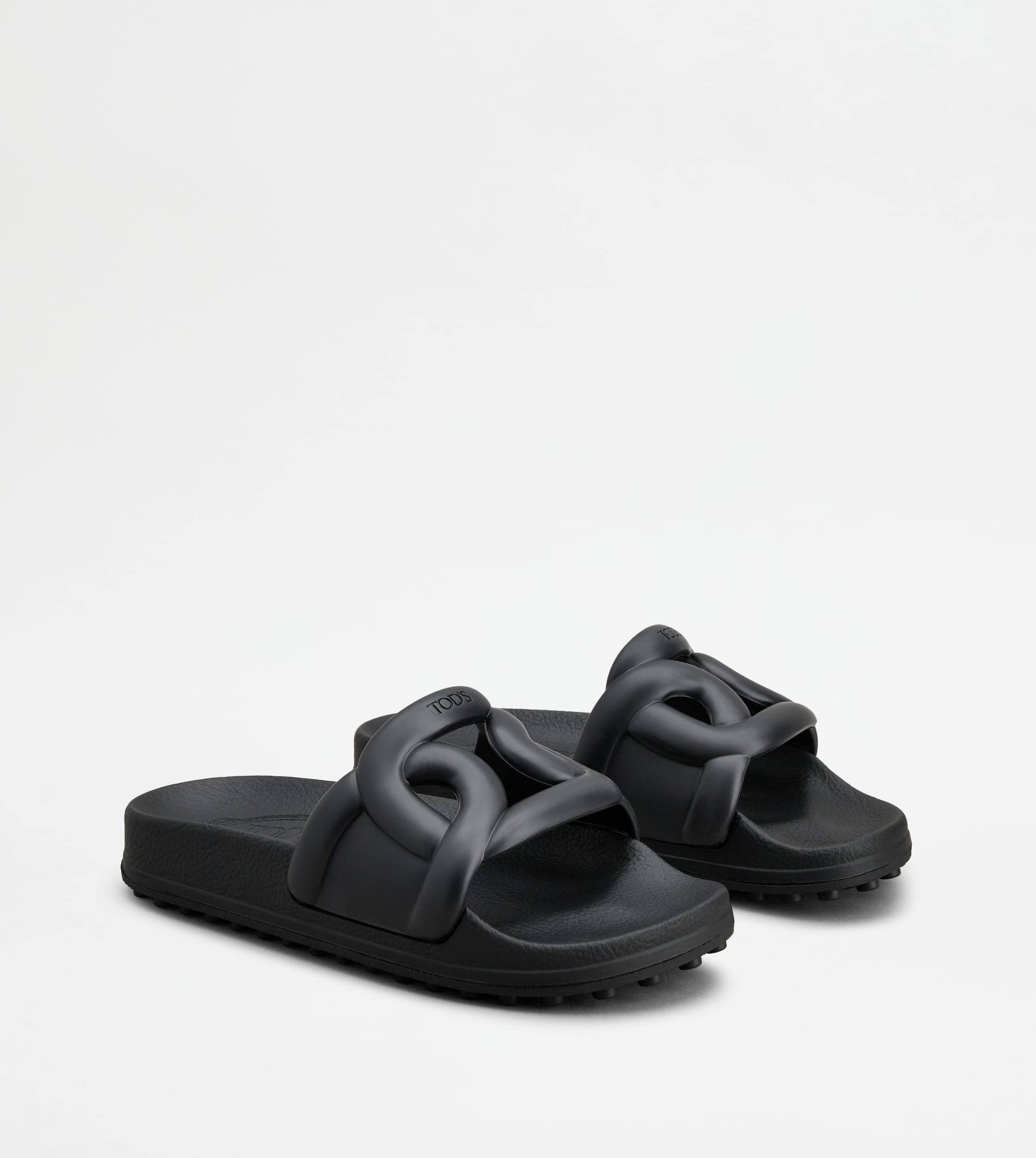 SLIDES IN RUBBER - BLACK - 2