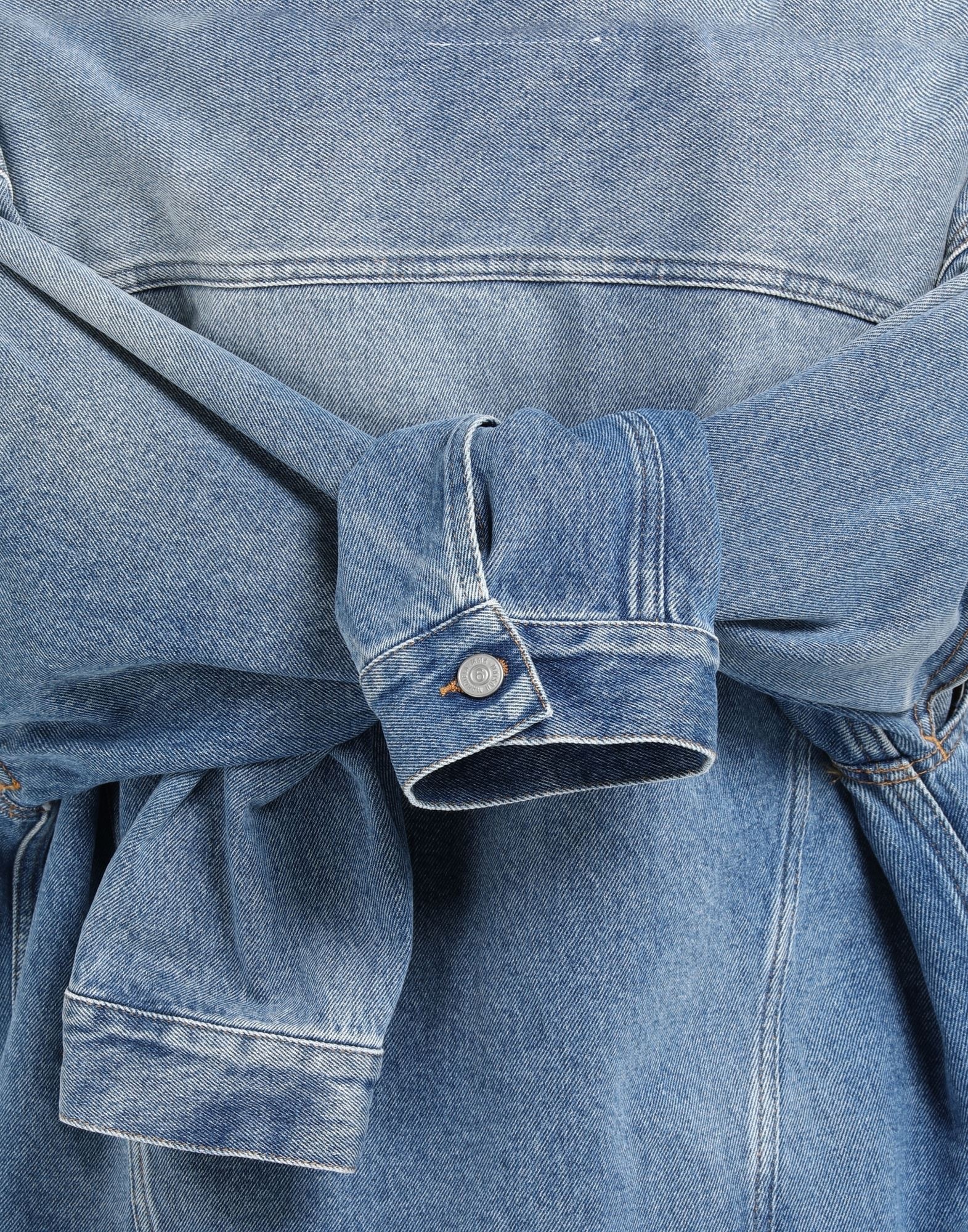 Trompe l'oeil denim jacket - 6