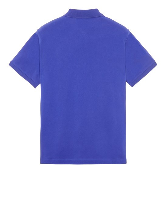 21717 STRETCH PIQUÉ ULTRAMARINE BLUE - 2