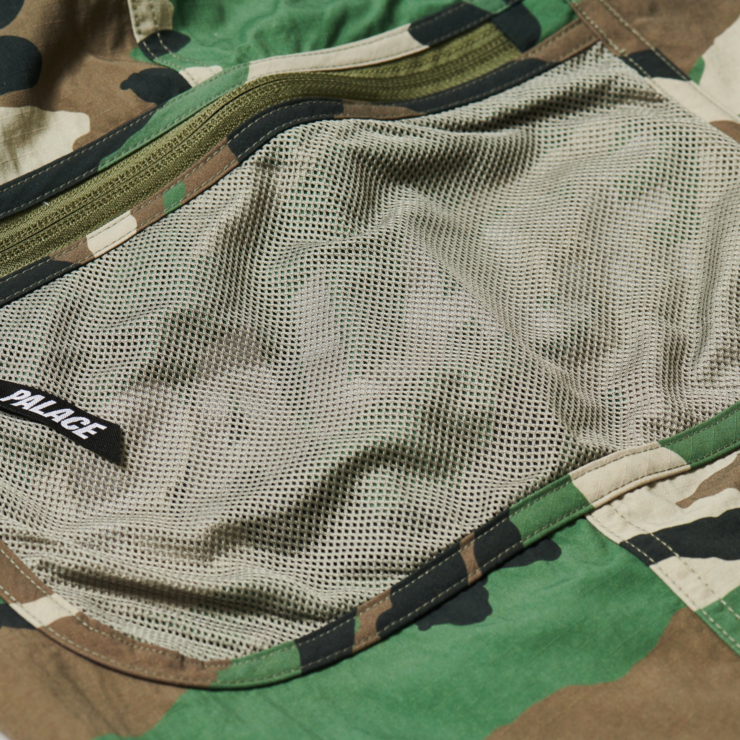 MESH POCKET SHELL CARGO WOODLAND DPM - 3