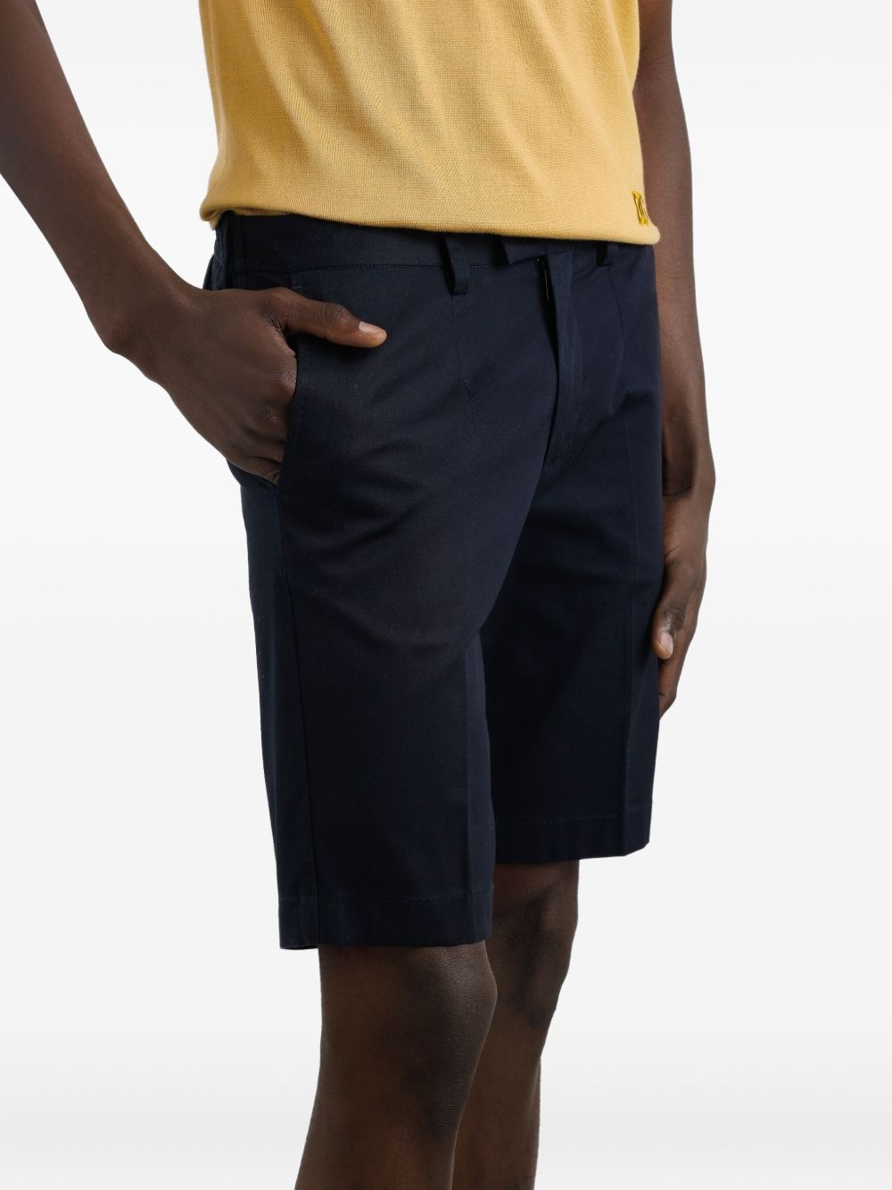stretch-cotton bermuda shorts - 4