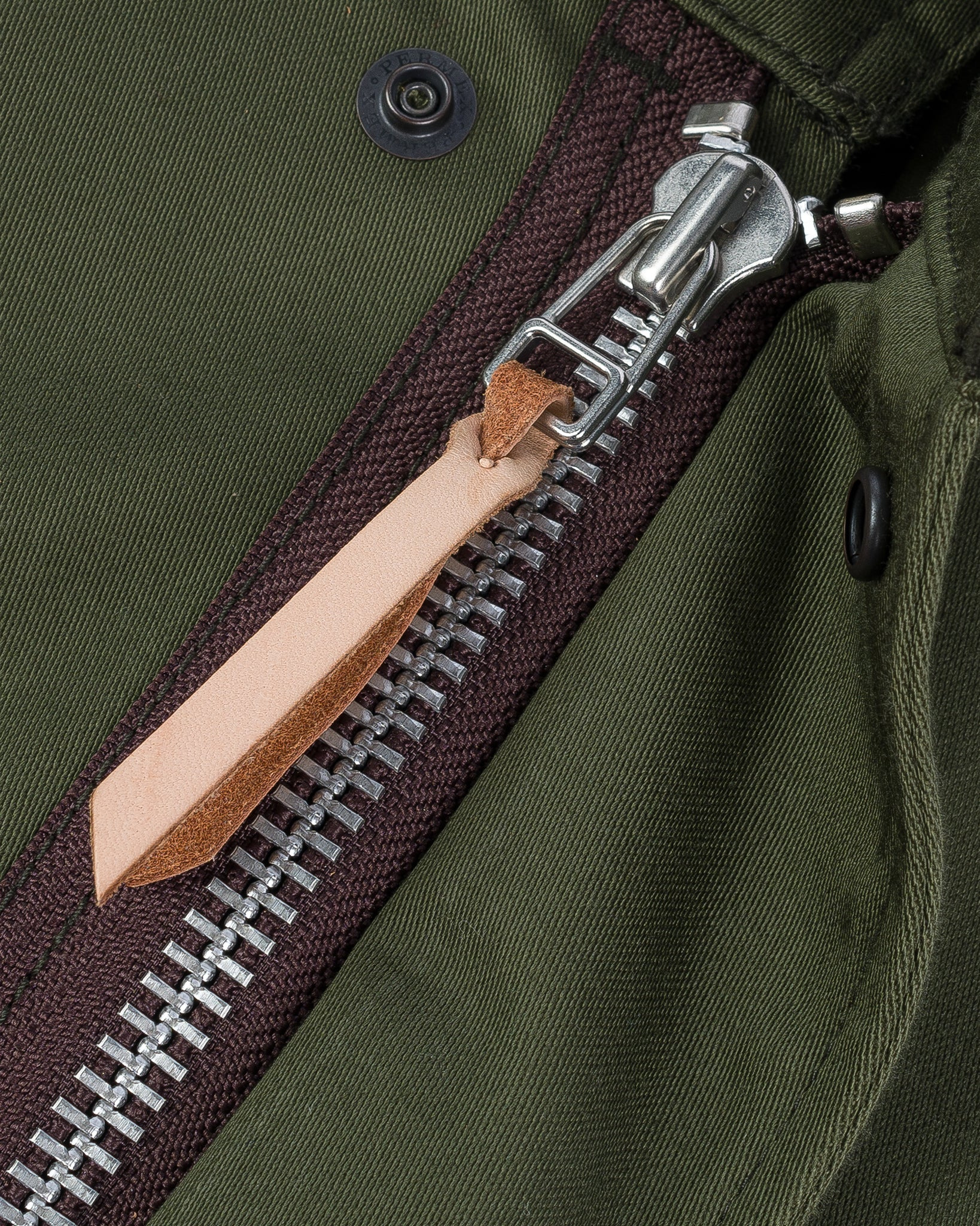 IHM-27-OLV Sateen M65 Field Jacket - Olive - 14