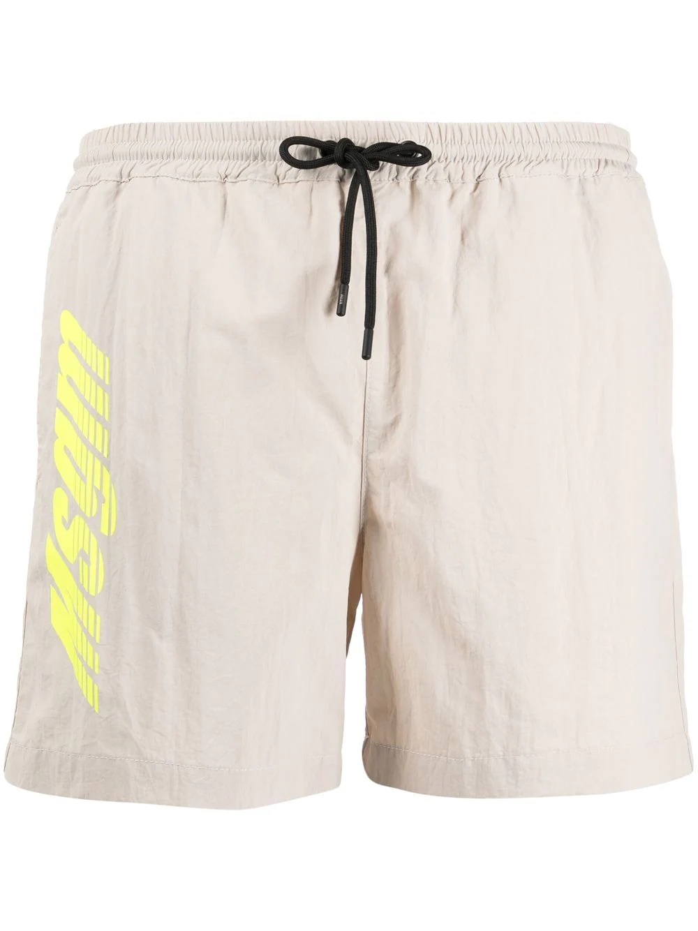 logo-print swimming shorts - 1