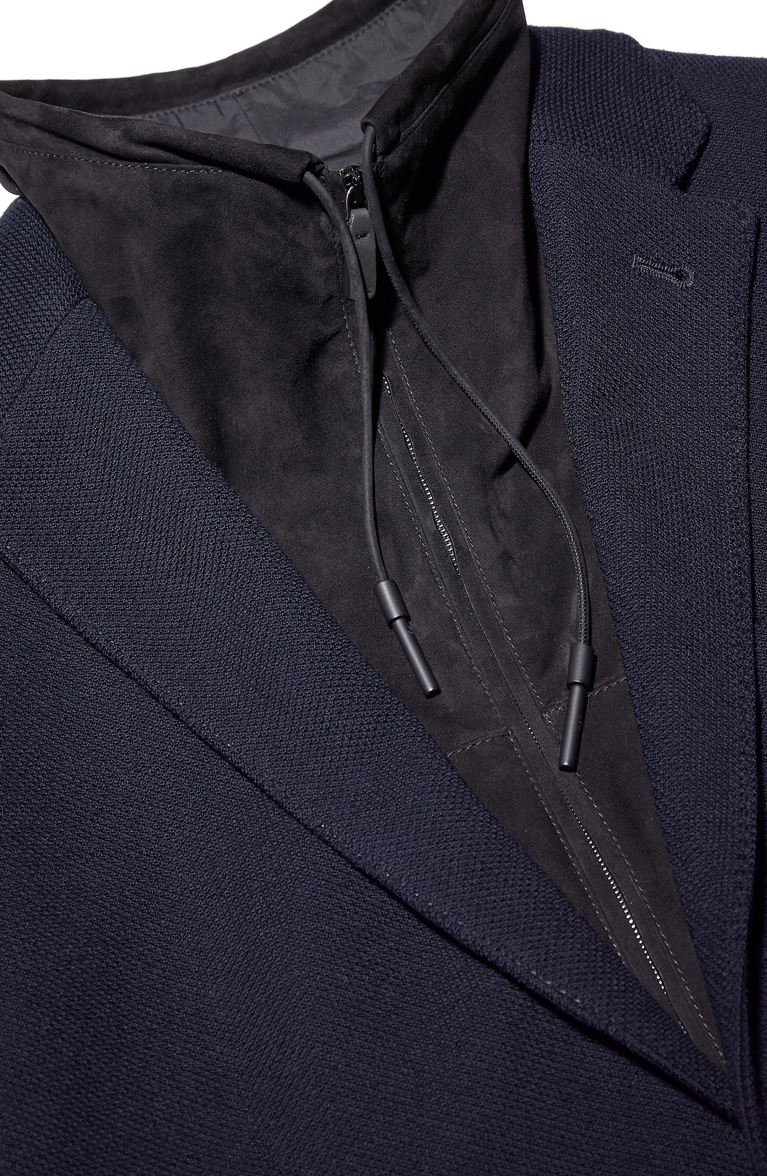 High Performance Jersey Jacket with Removable Suede Bib - 5