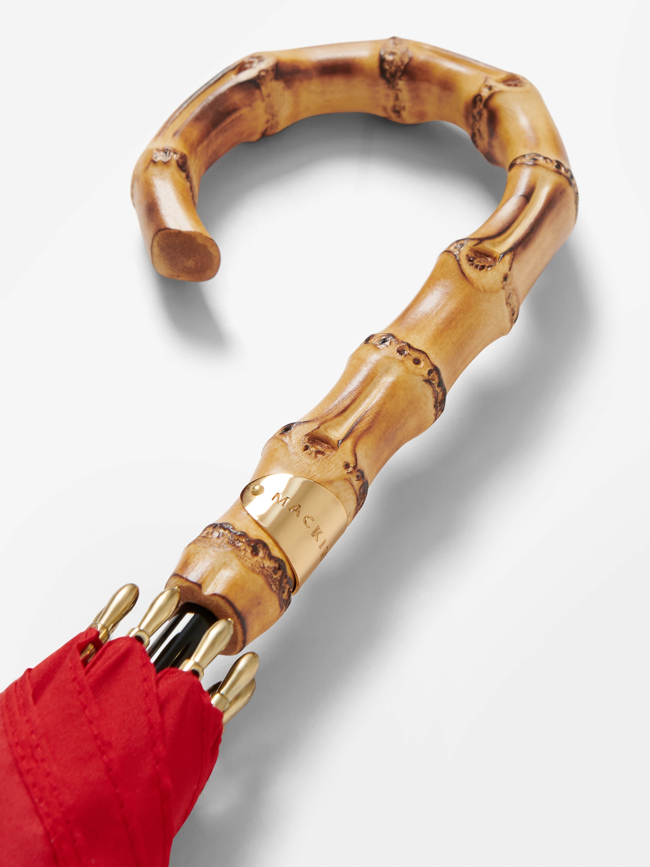 Heriot Whangee Handle Stick Umbrella - 3