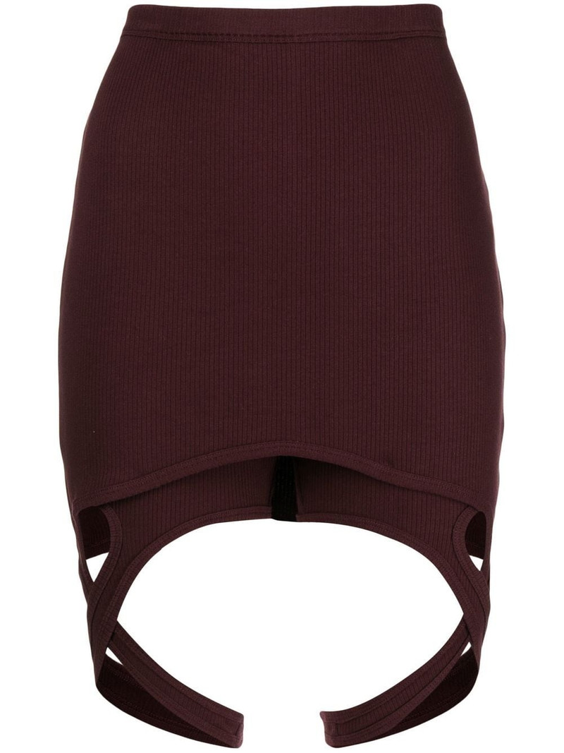 Double Lock mini skirt 1