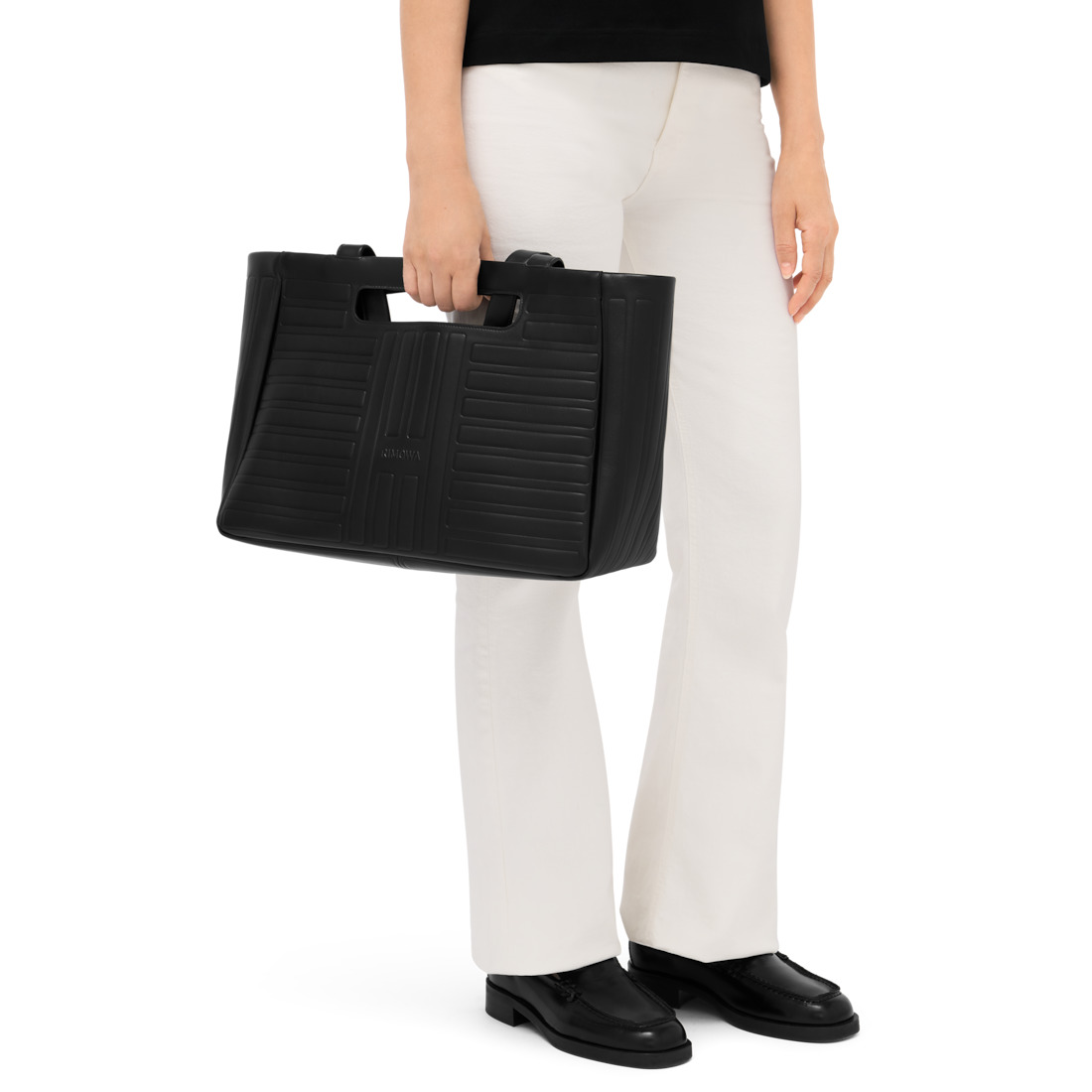 Groove - Leather Shopping Bag - 12