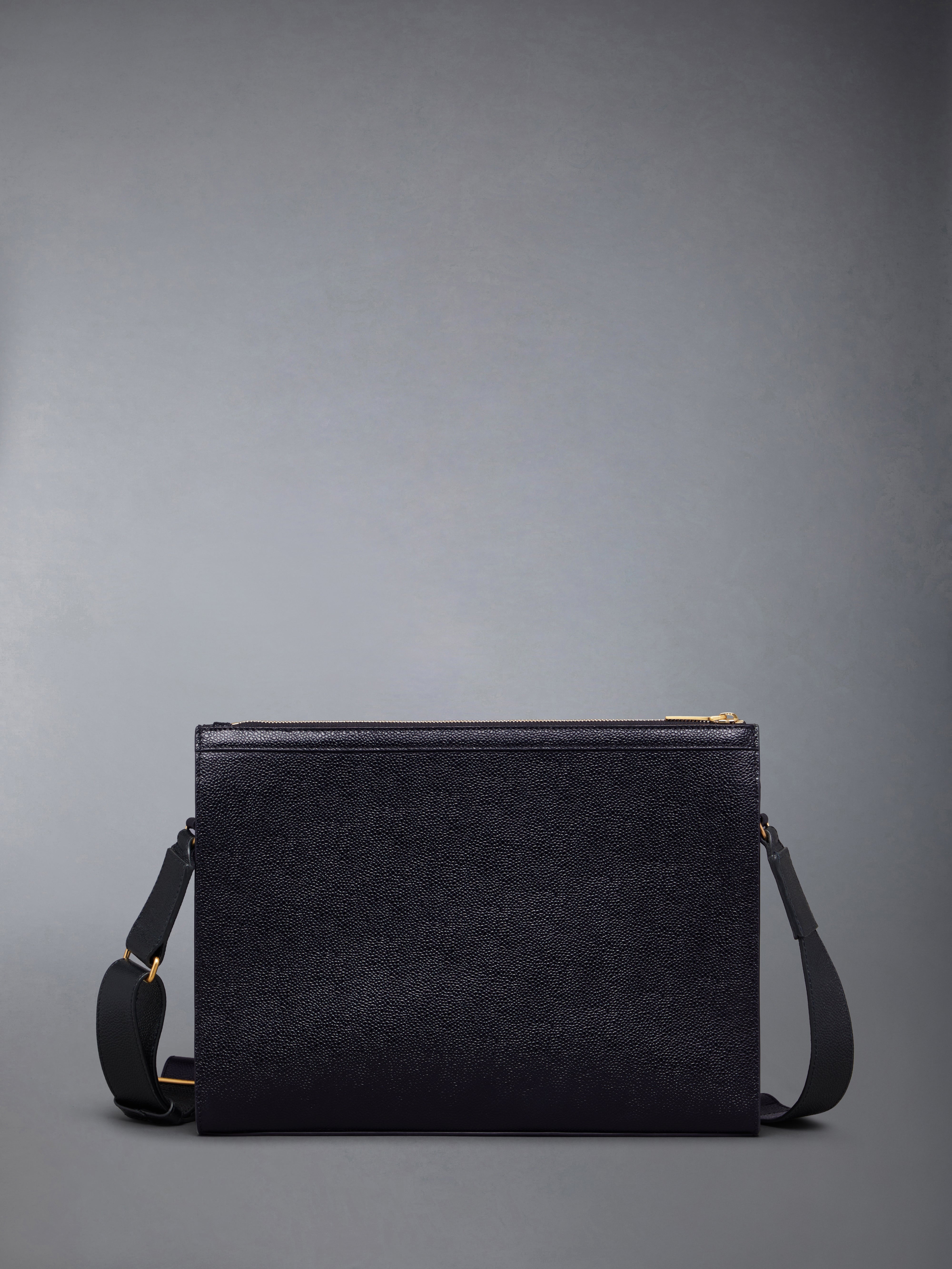 PEBBLE GRAIN 4-BAR CROSSBODY DOCUMENT HOLDER - 3