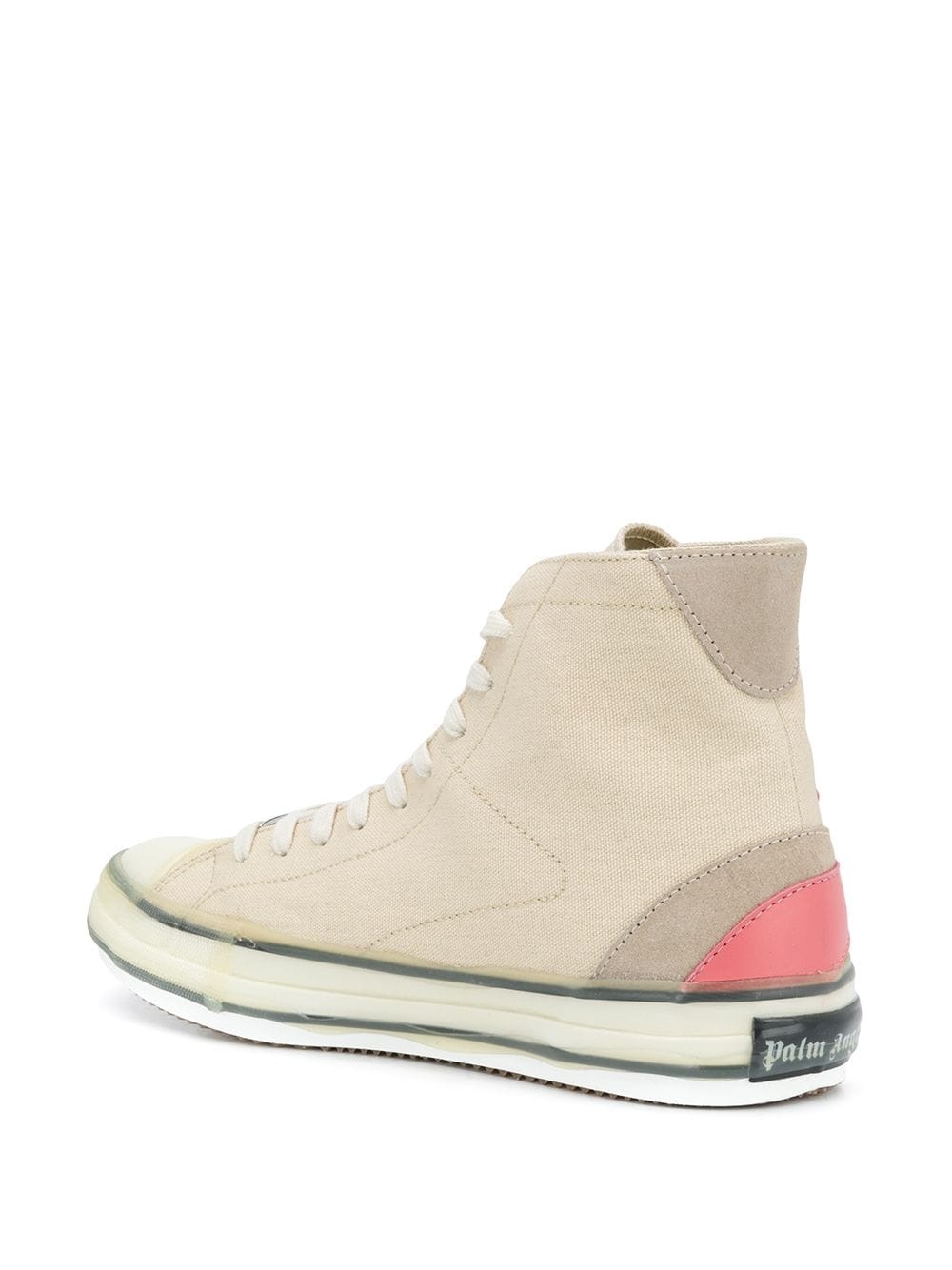 palm-patch high-top sneakers - 3