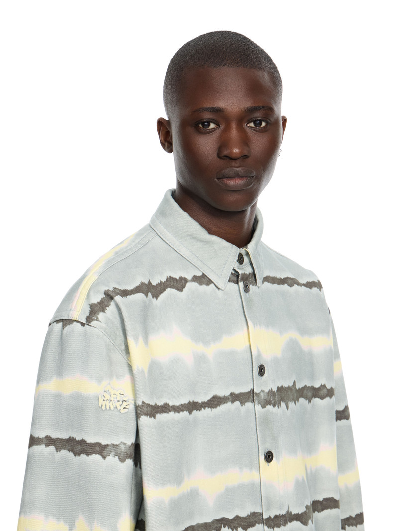 All-over Tie-dye Overshirt 5