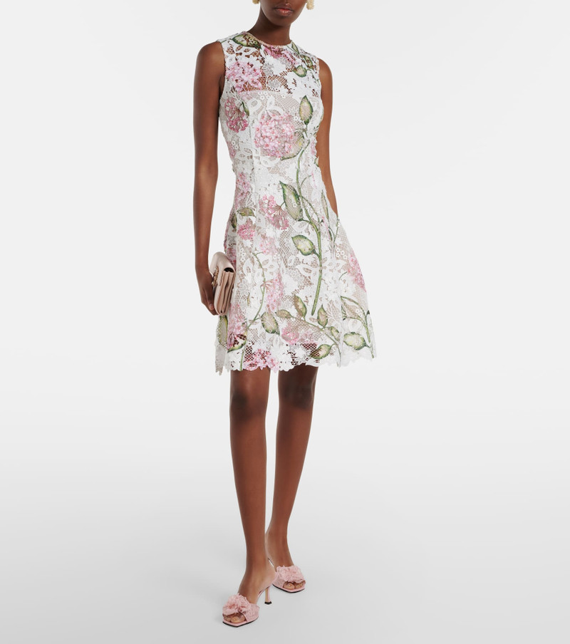 Oscar de la Renta Embroidered cocktail dress outlook