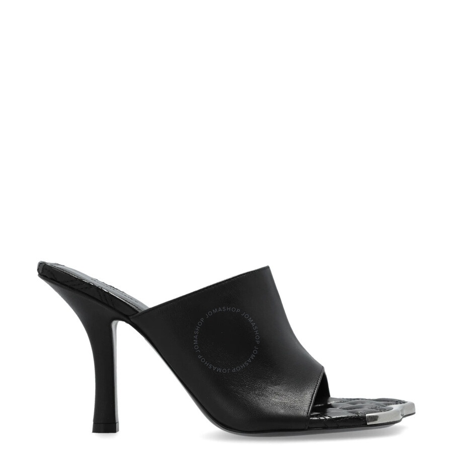 Burberry 80mm Duck High Leather Sandals - 1