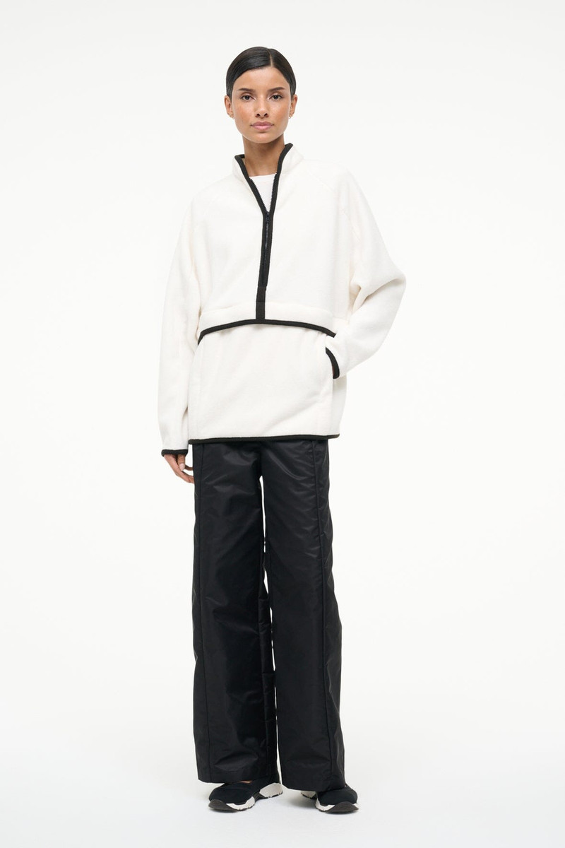 STAUD STAUD GRAF PULLOVER IVORY BLACK outlook