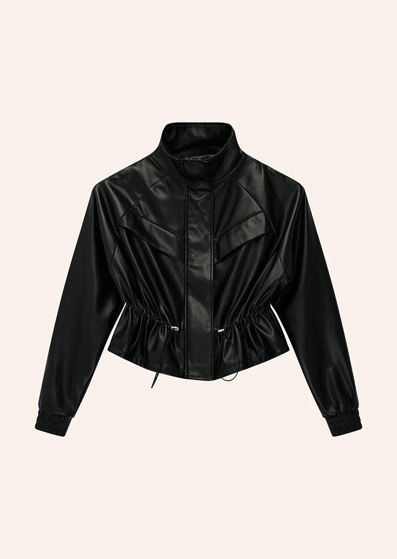 UNITY SHELTER JACKET IN BLACK - 1