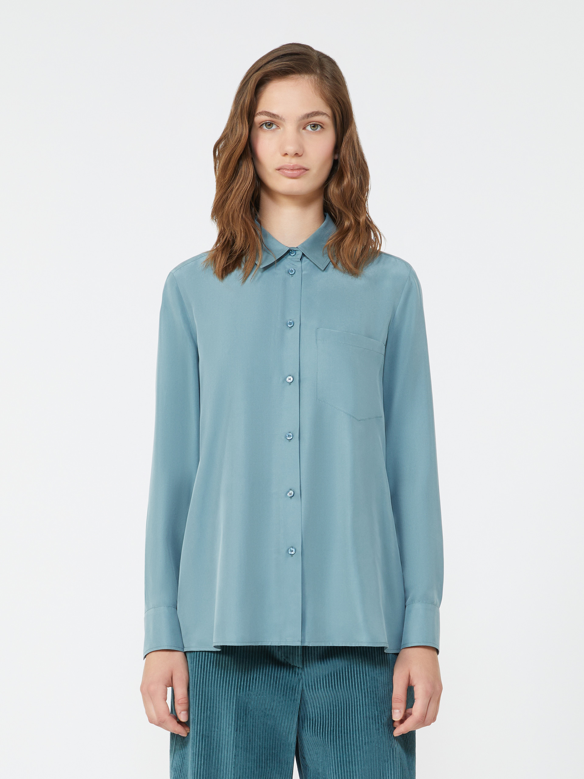 PAMIR Washed silk shirt - 3