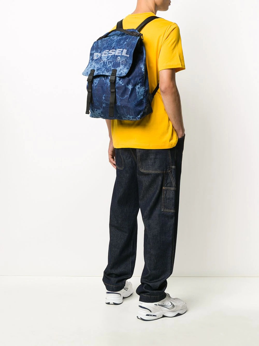 logo buckle backpack - 2