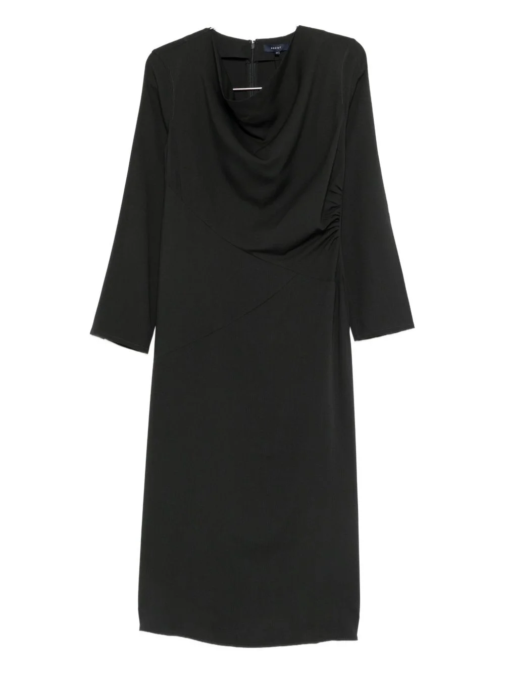 Faustine draped dress - 1