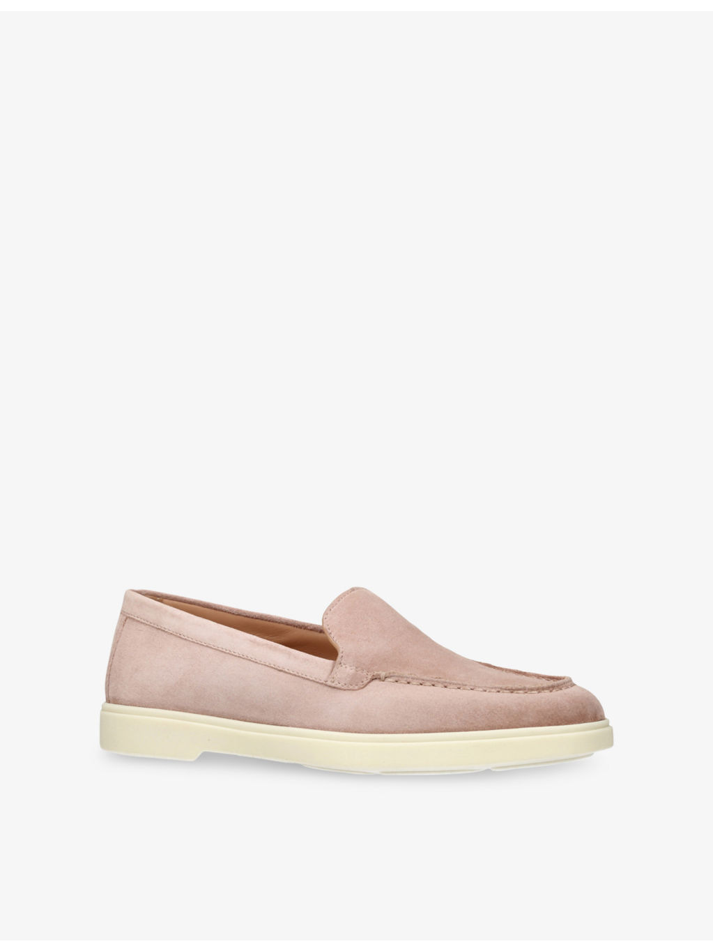 Almond-Toe Suede Loafers - 3