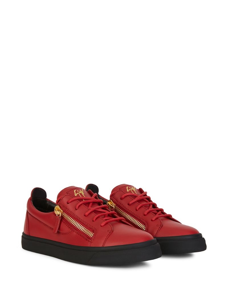 Frankie zip-detail sneakers - 2