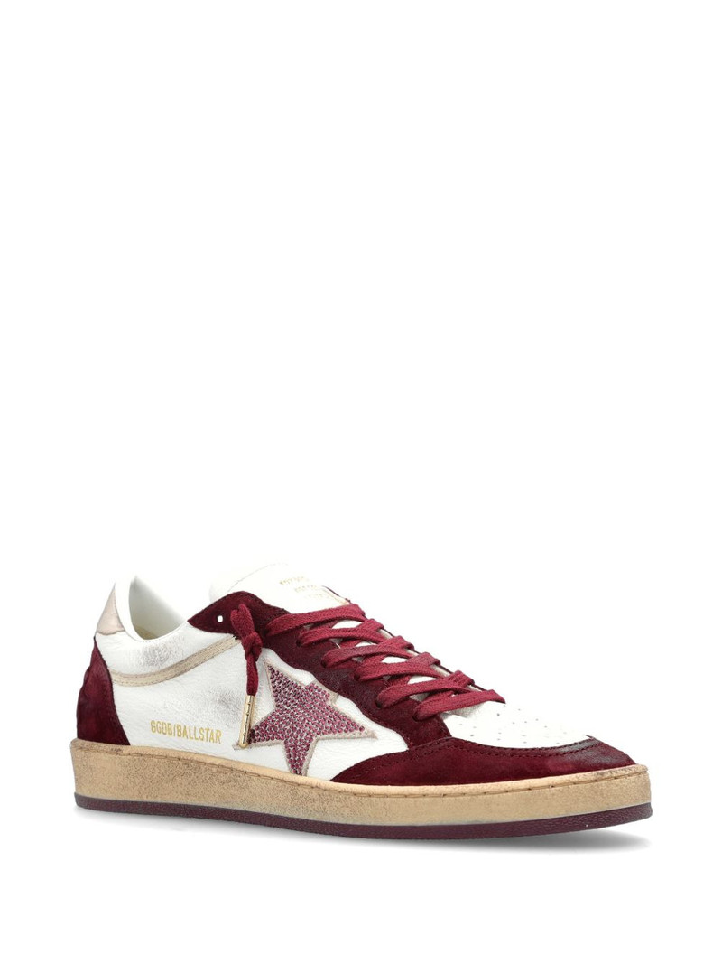 Golden Goose Ballstar star-appliqué low-top sneakers outlook