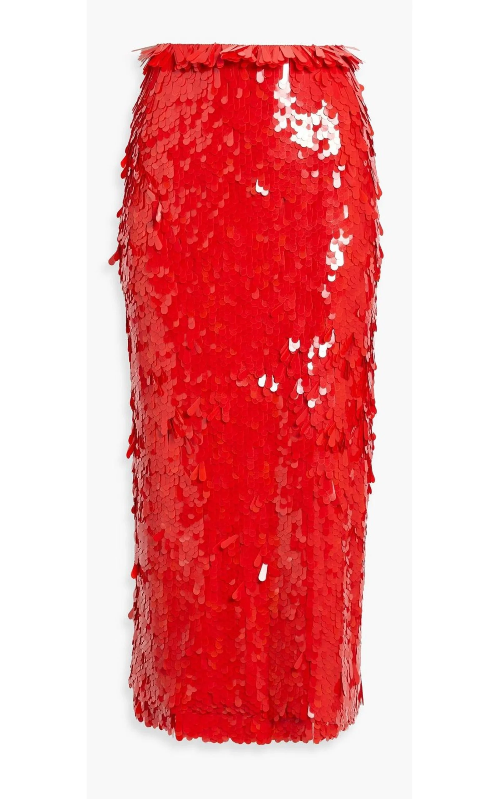 Sequinned Tulle Midi Skirt - 1