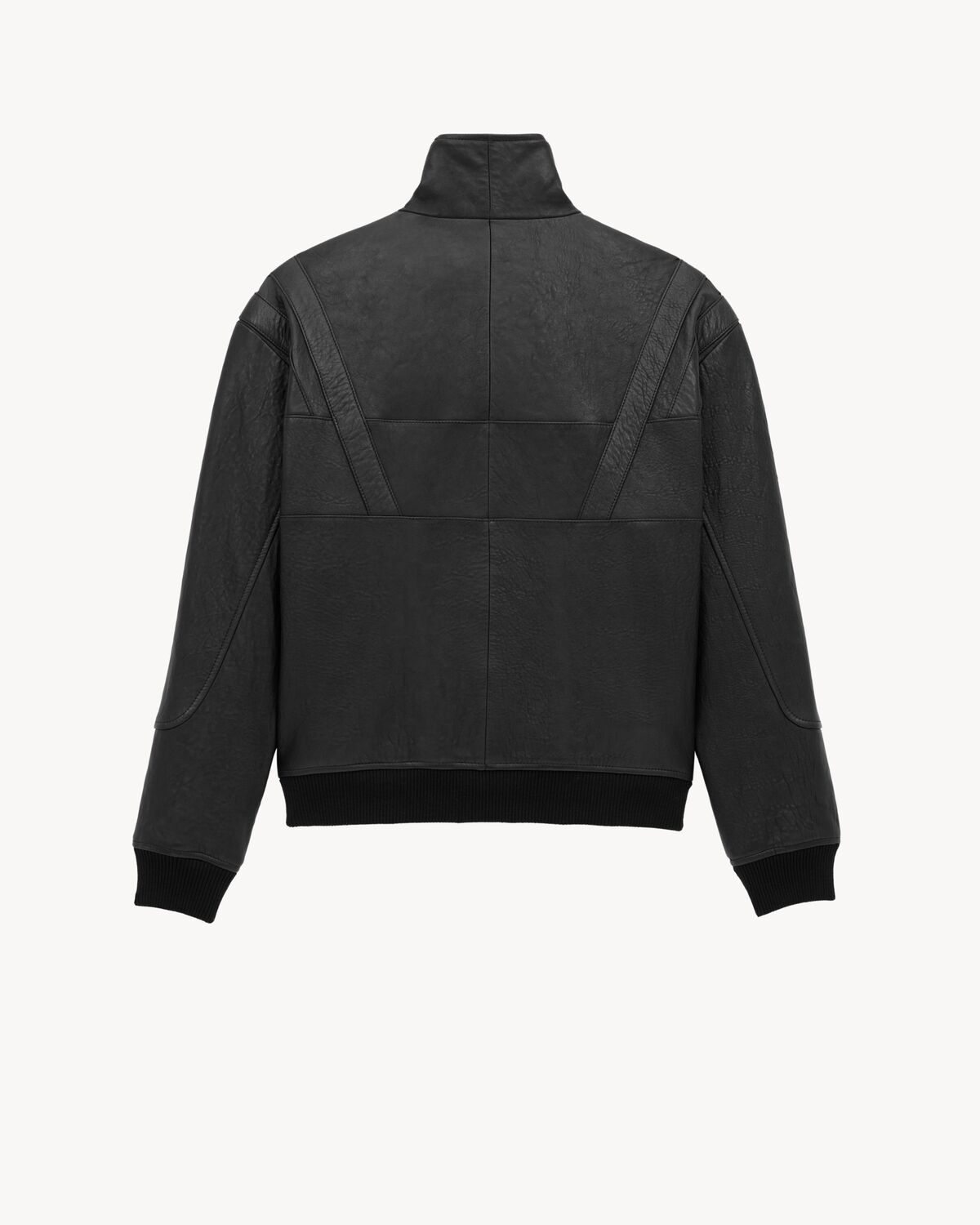 TEDDY JACKET IN GRAINED LAMBSKIN - 3