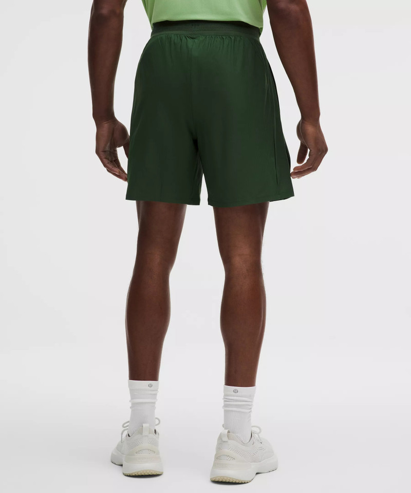 Striped Mesh Tennis Short 7" 3