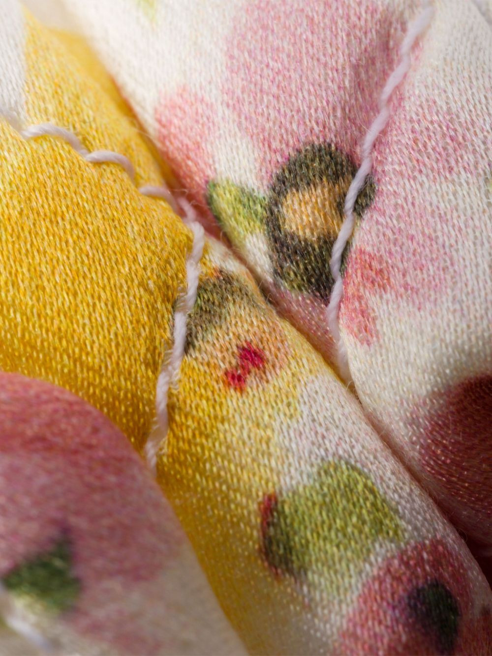 floral-print scrunchie - 2