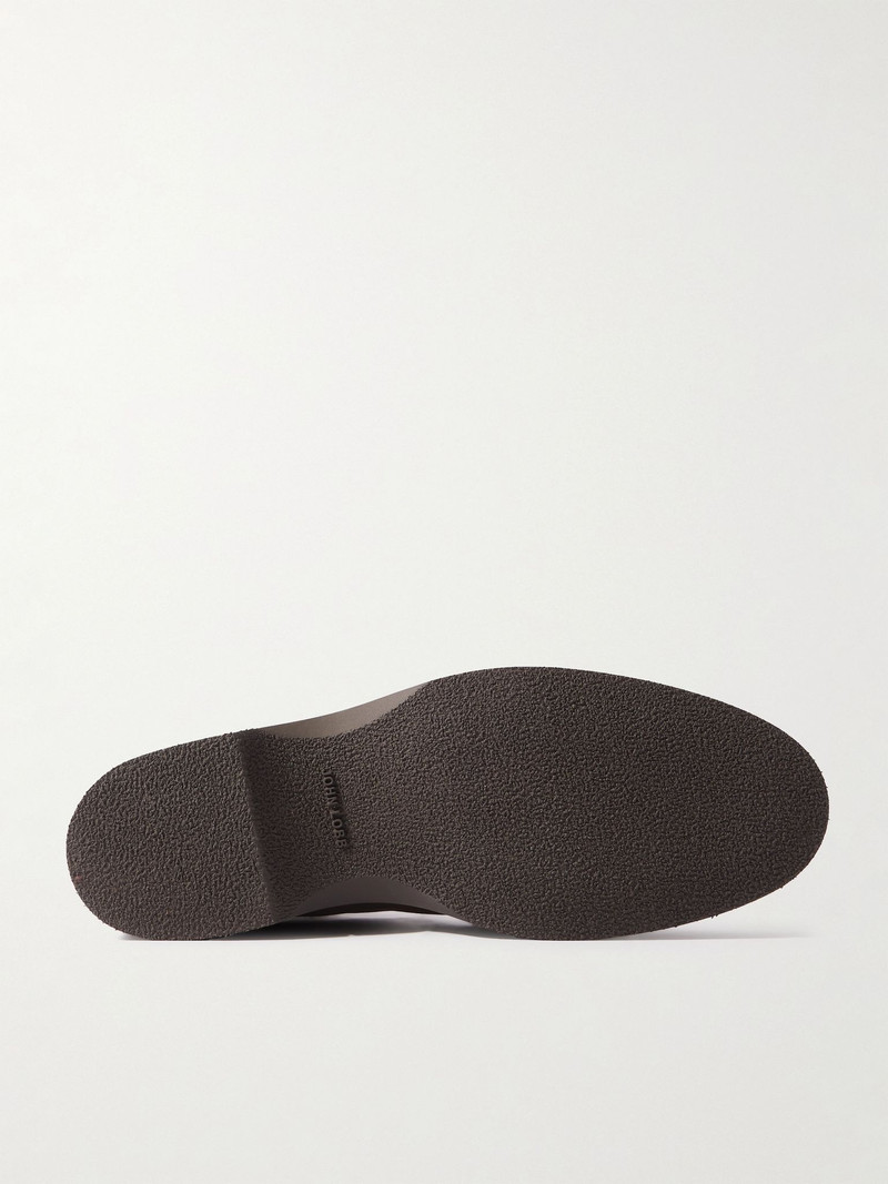 John Lobb Tim Suede Desert Boots Brown outlook