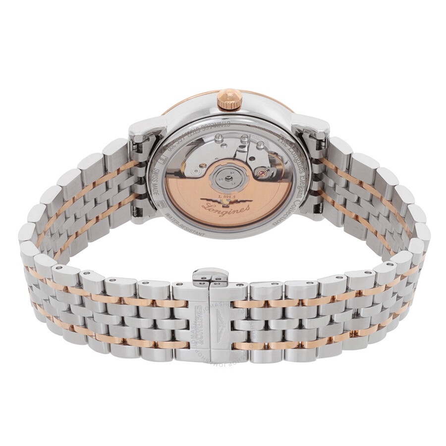 Longines Elegant Automatic Diamond White Dial Ladies Watch L4.312.5.87.7 - 3