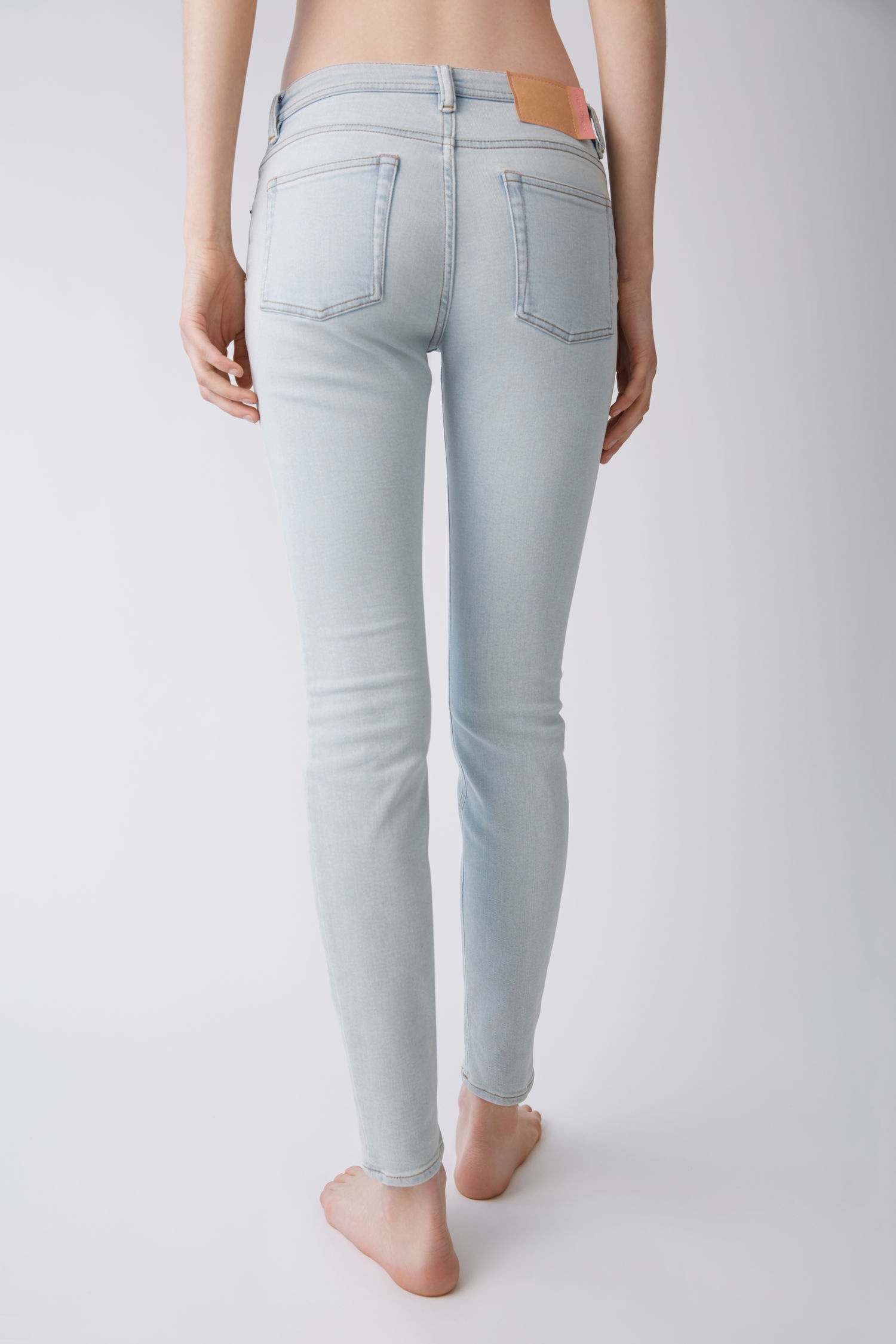 Mid-rise skinny jeans - 4