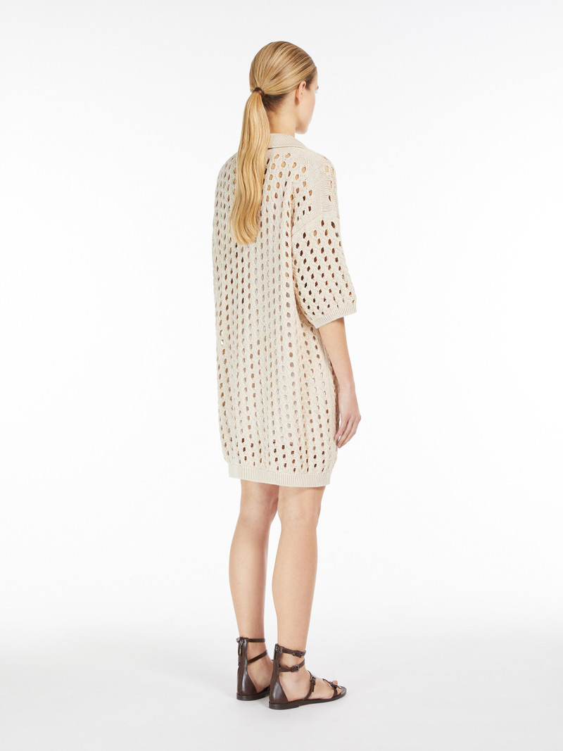 URNA Mesh short dress in cotton 4
