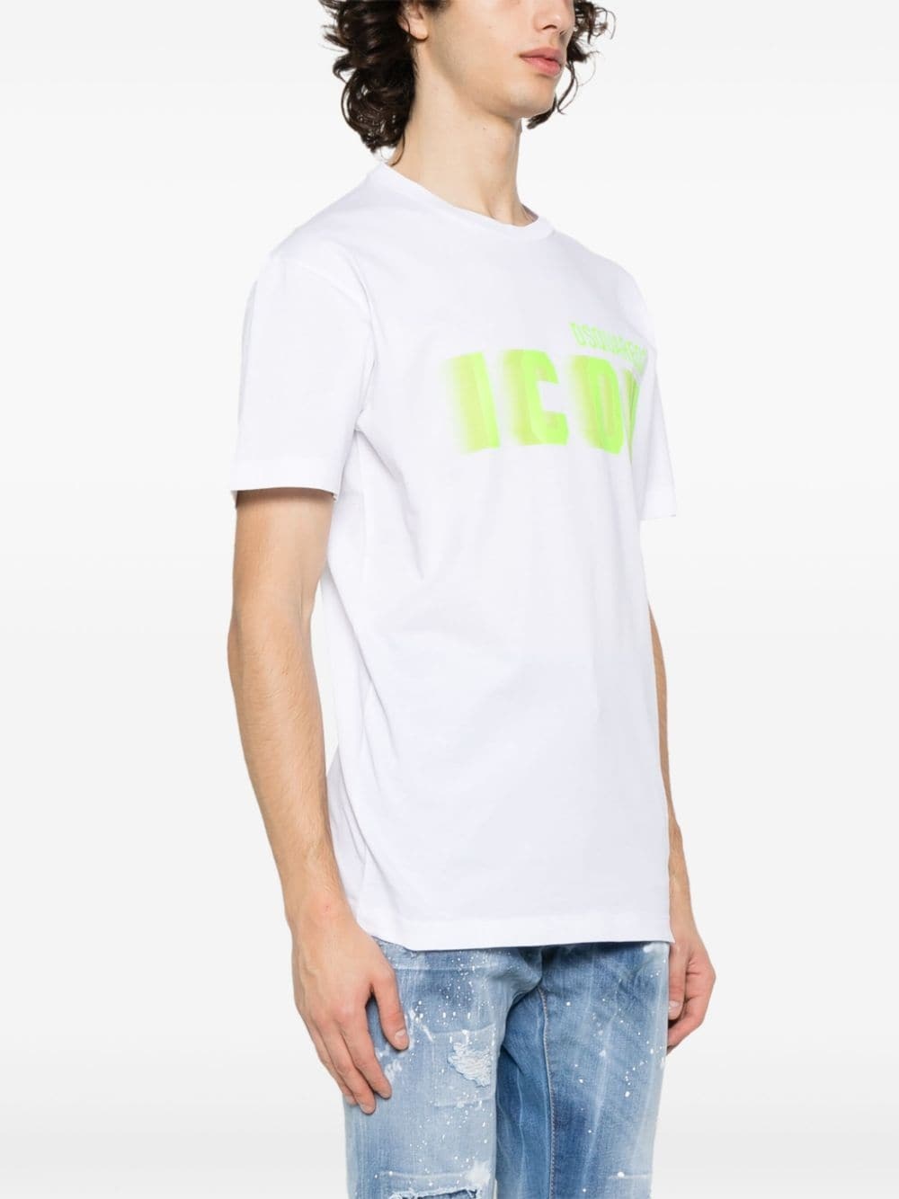 Icon logo-print T-shirt - 3