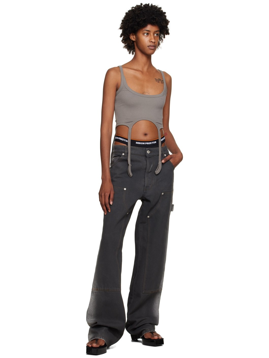 Gray Hooks Tank Top - 4