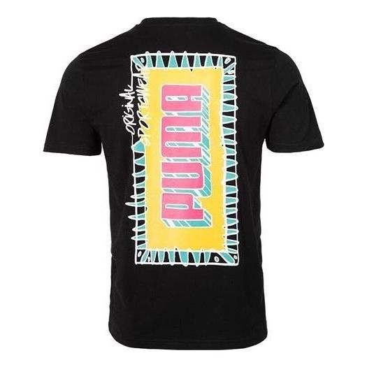 PUMA Graphic Logo Tee 'Black' 579124-01 - 2