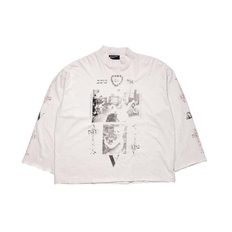 CHERRY MOCK NECK LS T-SHIRT 1