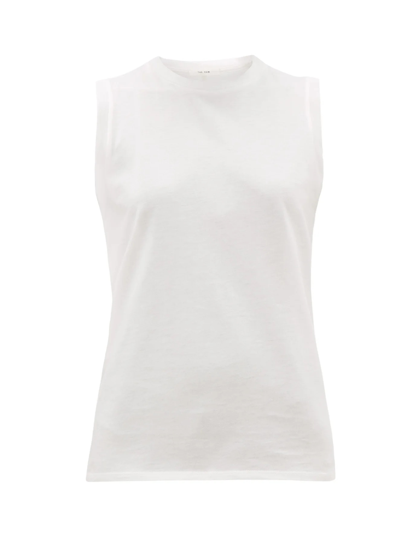 Mani cotton-jersey tank top - 1