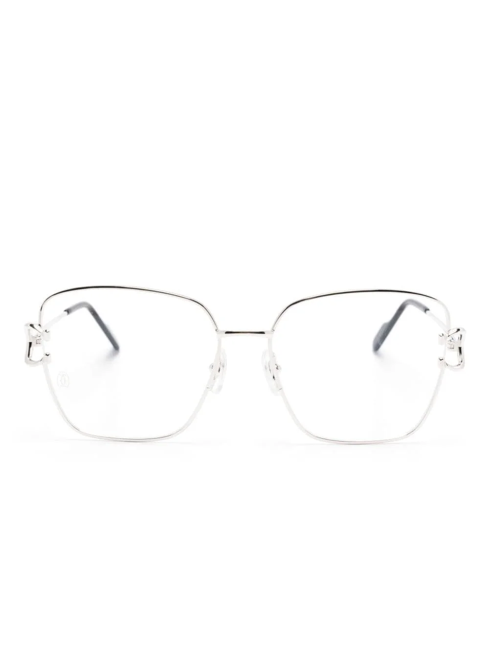 square-frame glasses - 1