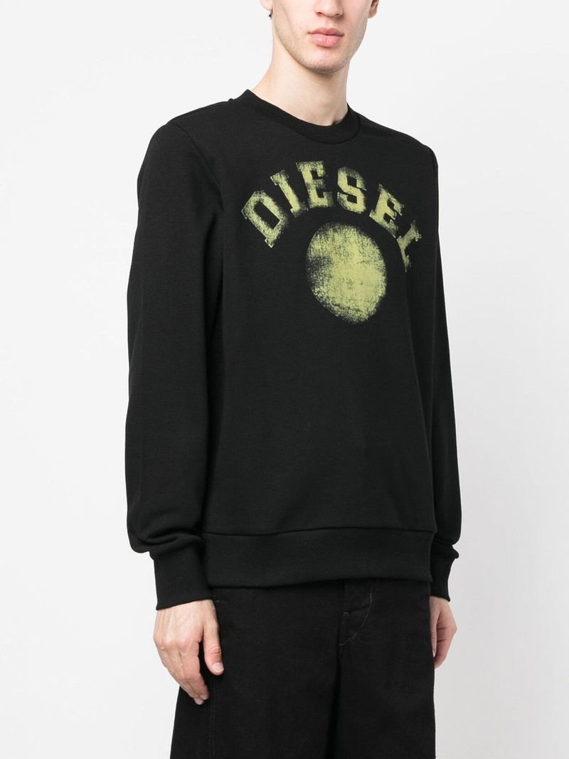 logo-print cotton sweatshirt 3