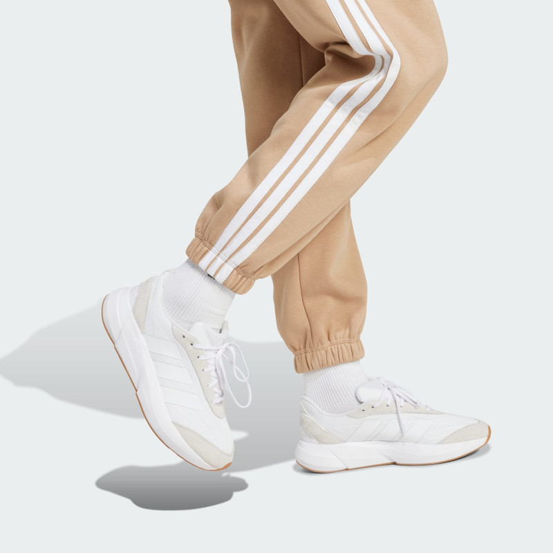 Essentials 3-Stripes Fleece Loose-Fit Pants 6