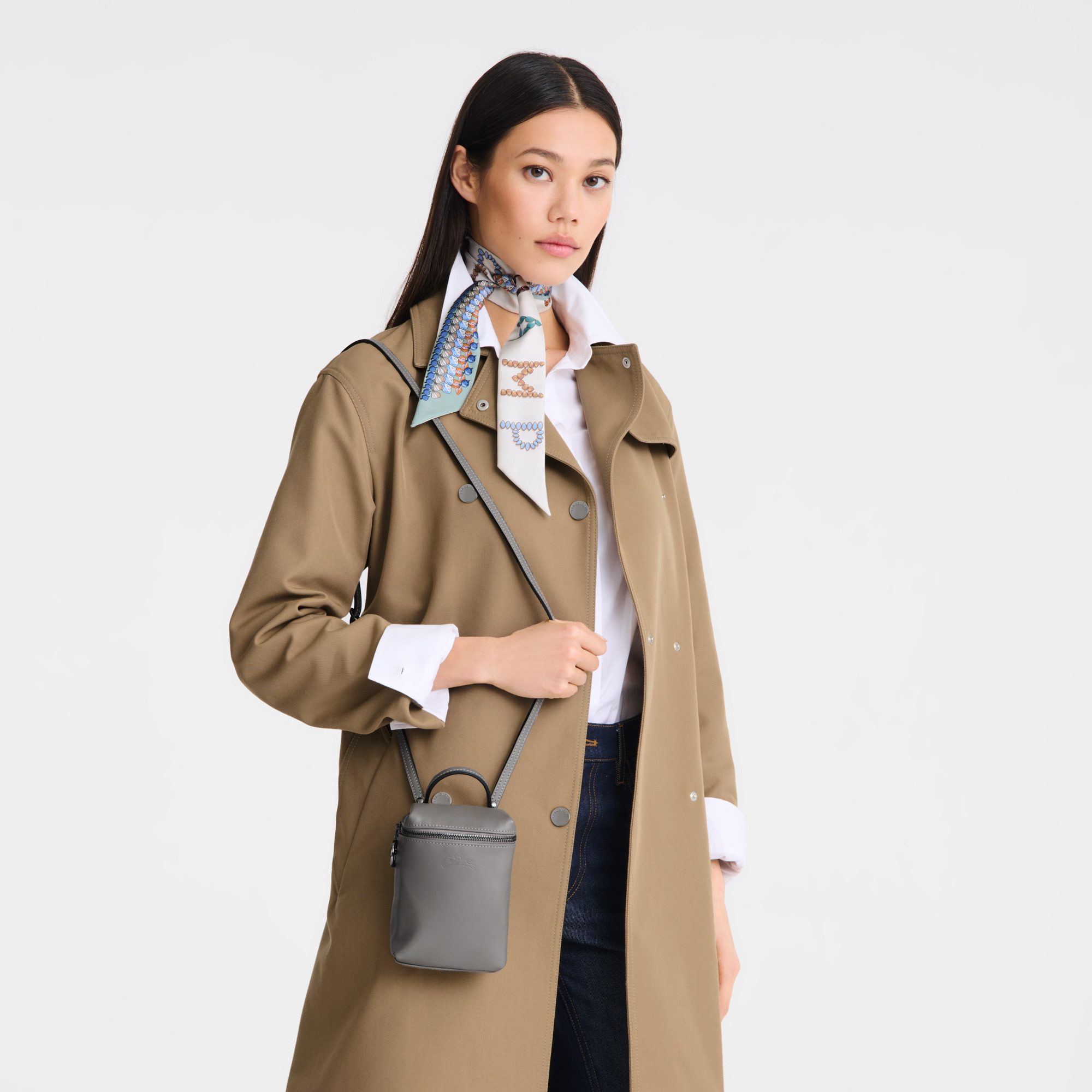 Le Pliage Xtra XS Crossbody bag Turtledove - Leather - 2