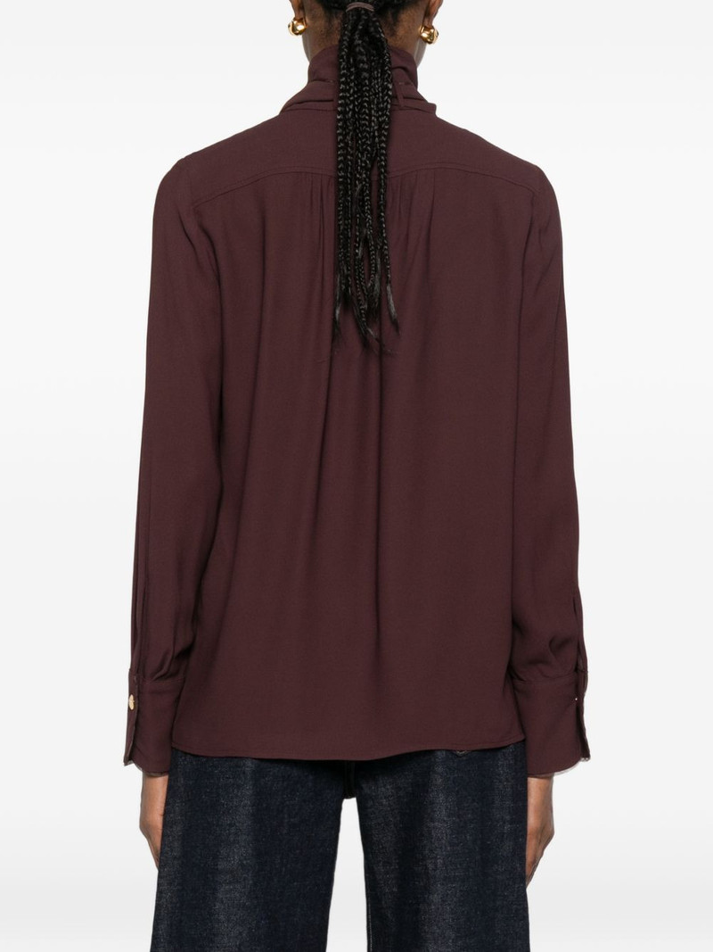 V-neck sashed top 4