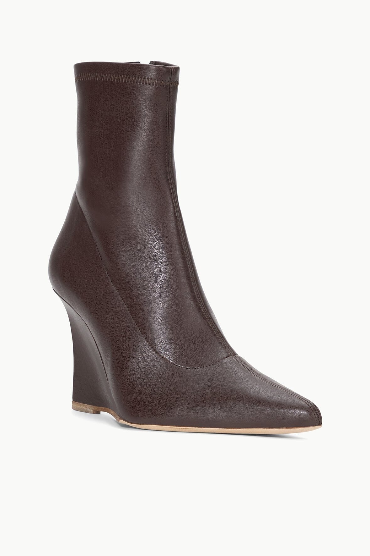 STAUD VESPER ANKLE WEDGE BOOT ESPRESSO - 3