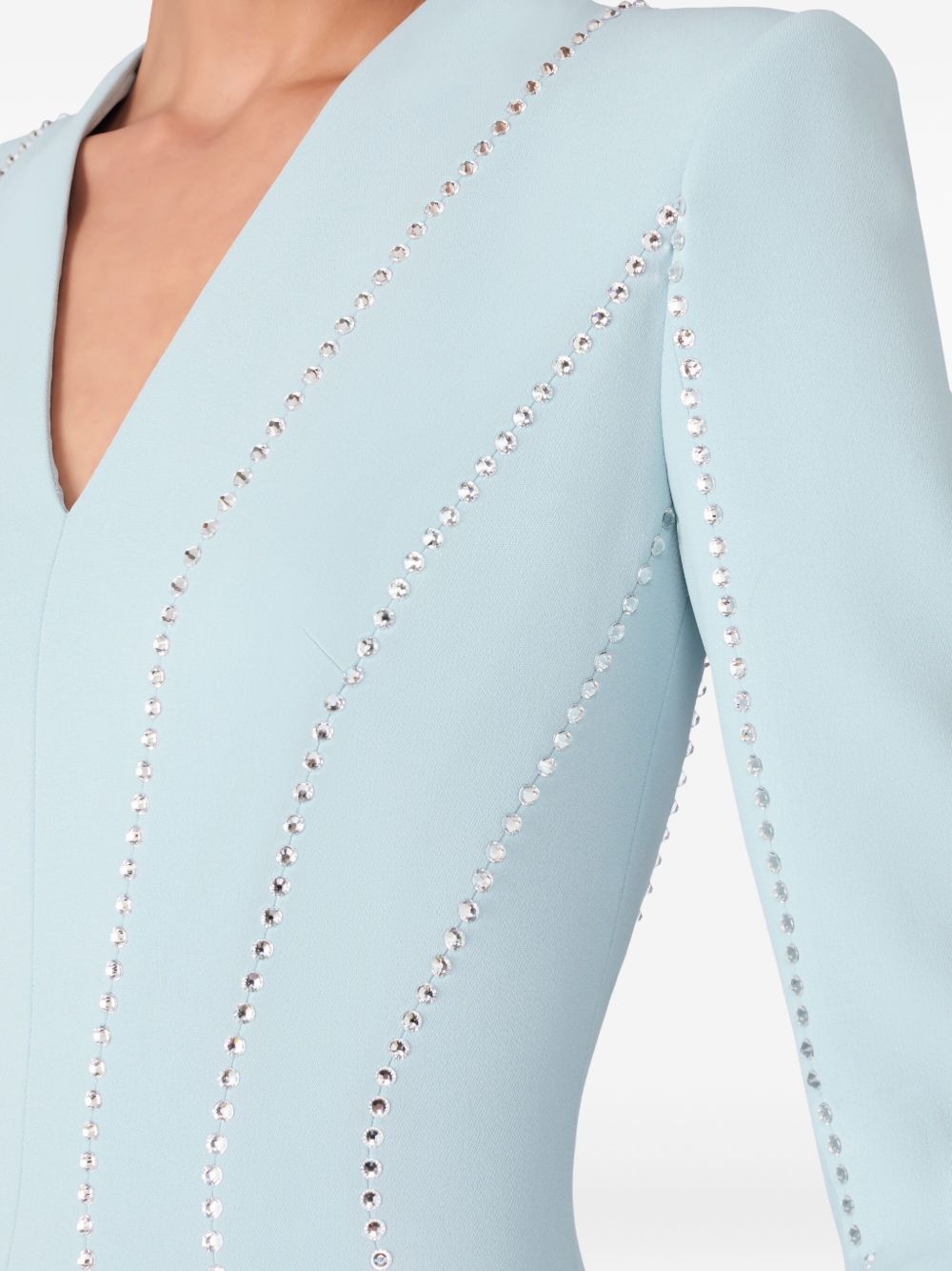 Victoire rhinestone-embellished maxi gown - 4